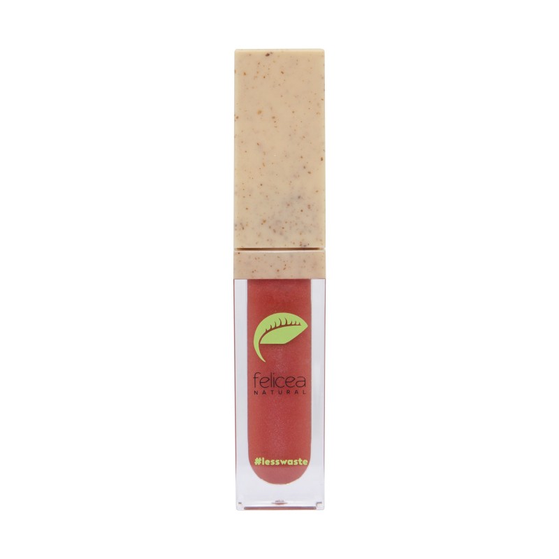 FELICEA Naturalny błyszczyk do ust 35 Dojrzała brzoskwinia 6 ml