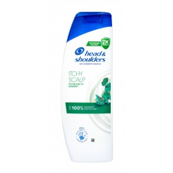 H&S SZAMPON 400ml ITCHY SCALP