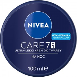 NIVEA Care 7w1 Ultra Lekki Krem do twarzy na noc 100 ml
