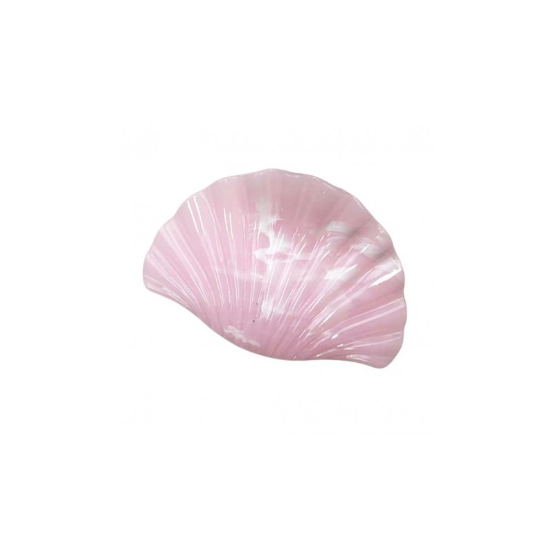 ECARLA Spinka do włosów klamra XL Muszla marmurek Róż SP422