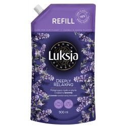 LUKSJA Aroma Senses Deeply Relaxing Pielęgnujące mydło w płynie o zapachu lawendy - zapas 900 ml