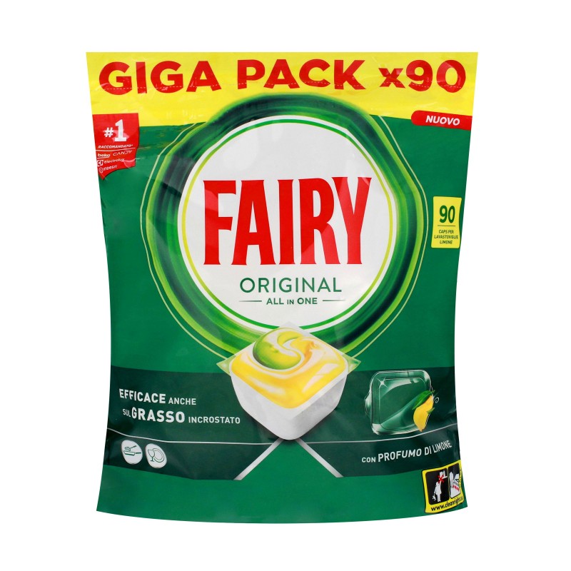 P&G FAIRY TABLETKI  90 ALL IN ONE Lemon&
