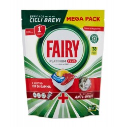 P&G FAIRY TABLETKI  38 PLAT. PLUS ALL IN  ONE Lem&