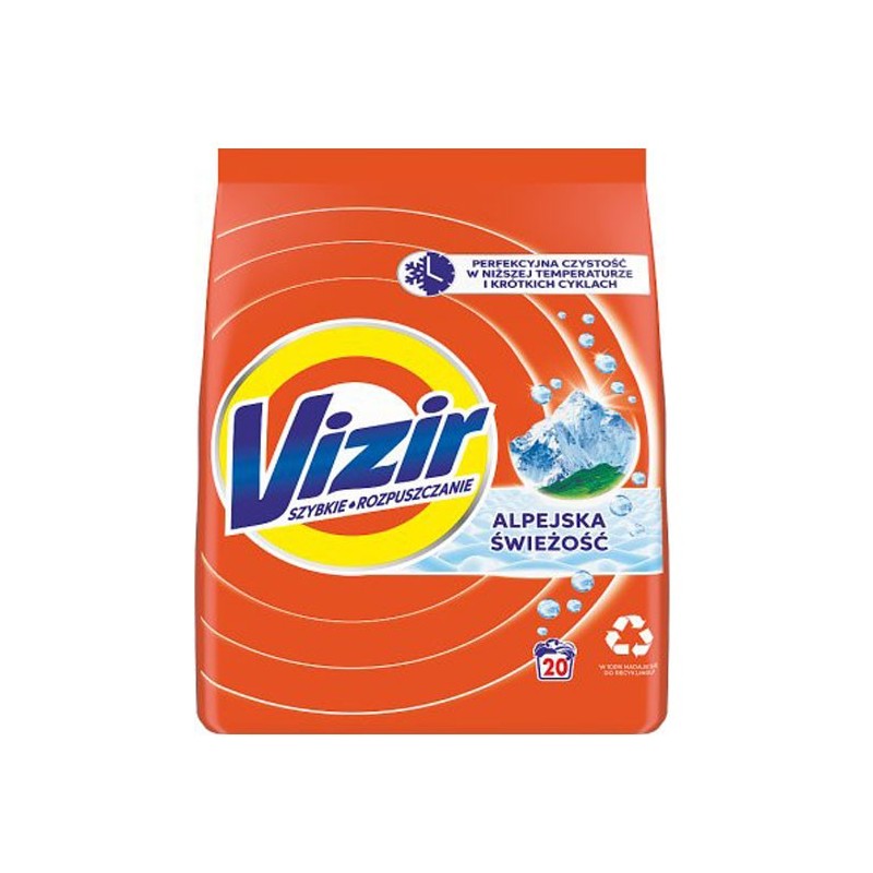 P&G VIZIR PROSZEK 1,1 KG ALPINE FRESH &