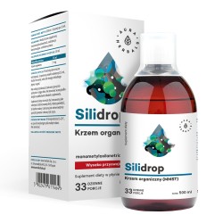 AURA HERBALS Silidrop krzem organiczny (MMST) silicium G5 500 ml
