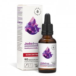 AURA HERBALS Jodadrop Bioaktywne źródło jodu - koncentrat - suplement diety w kroplach 30 ml