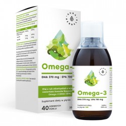 AURA HERBALS Omega-3 DHA+ EPA w płynie 200 ml