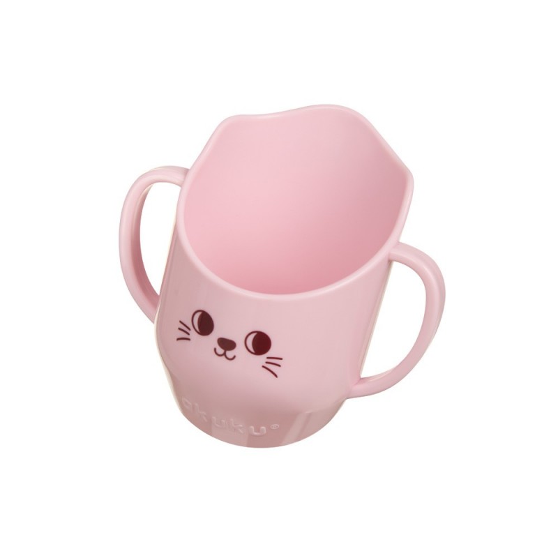 AKUKU Kubek do nauki picia różowy 150ml