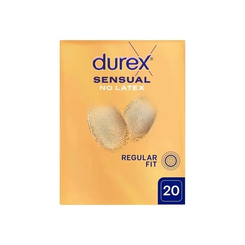 DUREX PREZERW. 20 szt SENSUAL NO LATEX &