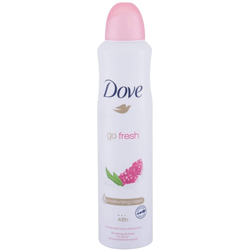 DOVE Go Fresh Dezodorant antyperspirant dla kobiet w sprayu Pomagranate & Lemon 250 ml