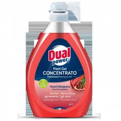 DUAL POWER Płyn d/naczyń 1L pompka Aloe Gran