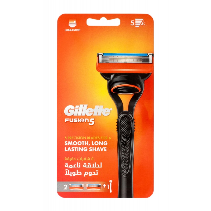 P&G GILLETTE MASZYNKA FUSION + 2 wkłady&