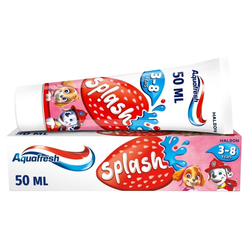 GSK AQUAFRESH Pasta d/dzieci SPLASH od 3 - 8 lat&