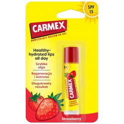 CARMEX Pomadka ochronna Strawberry w sztyfcie  SPF 15  4,25 g
