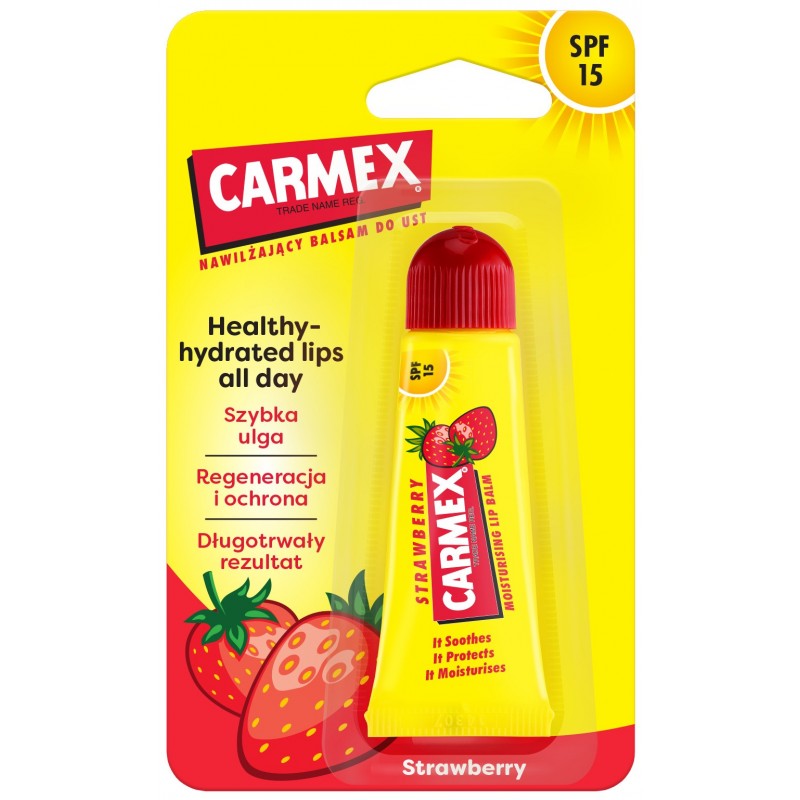 CARMEX pomadka ochronna w tubce truskawka&
