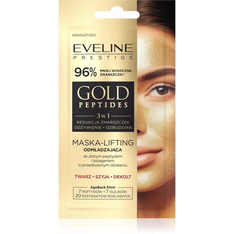EVELINE GOLD PEPTIDES Maska-lifting 8ml