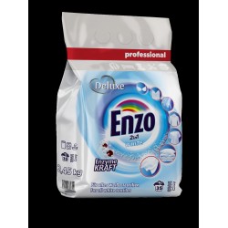DELUXE ENZO Proszek d/prania 2,45kg folia BIAŁY