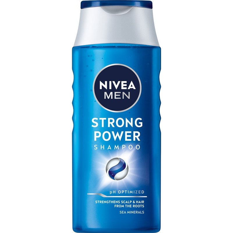 NIVEA H.C.SZAMP  250ml  Men Strong Power  81423 &