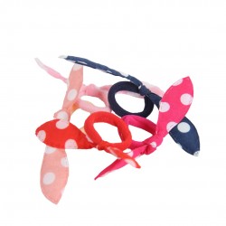 DONEGAL Gumka do włosów mix kolorów (FA-5682) 5 szt.