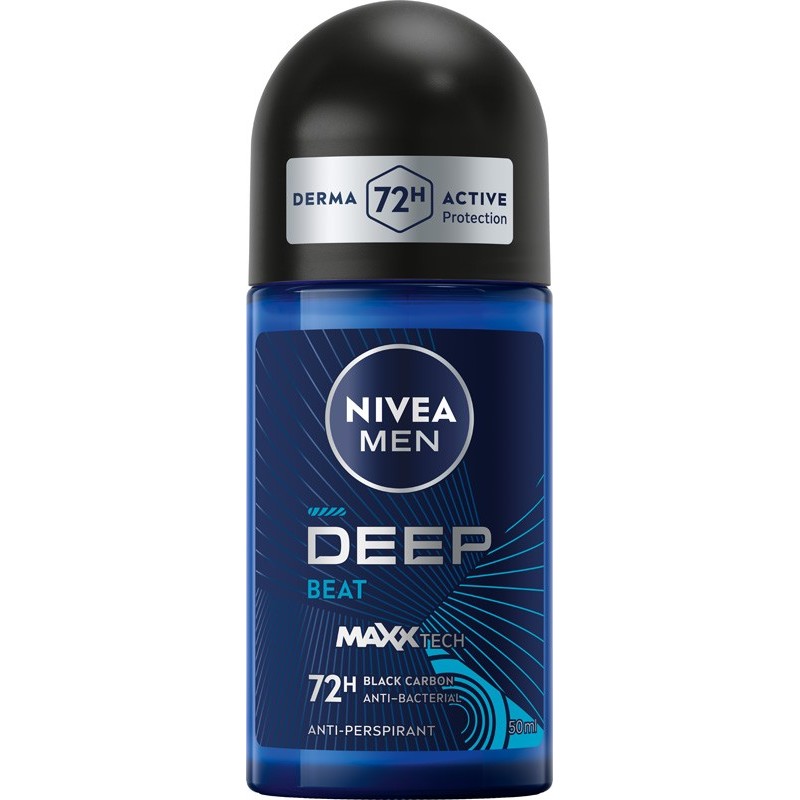 NIVEA DEO Roll-on męski DEEP BEAT 95674