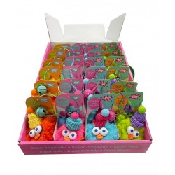 CHLAPU ZESTAW Breloków mix kolorów 24 szt