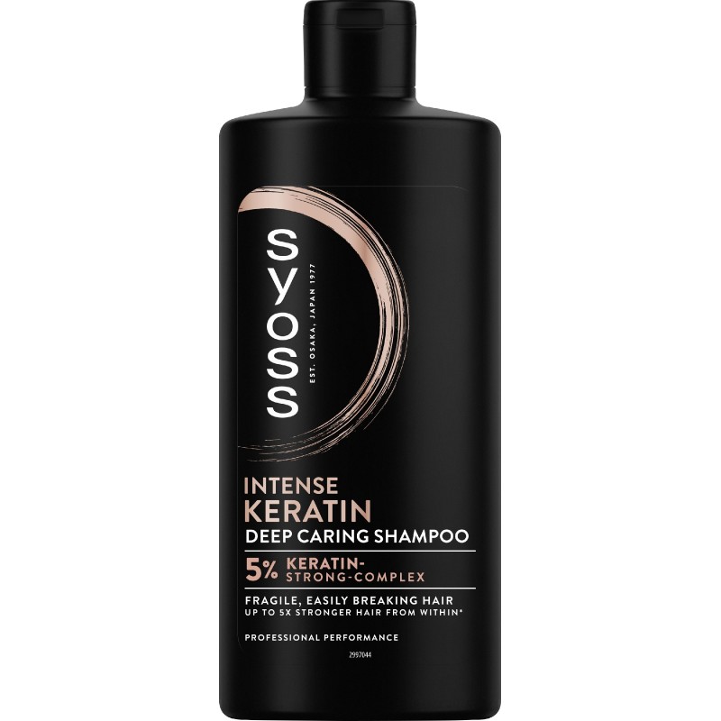 H SYOSS KERATIN szampon 440ml new TOP&