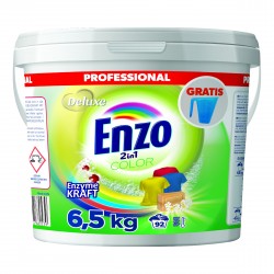 DELUXE ENZO Proszek d/prania 6,5kg wiaderko KOLOR