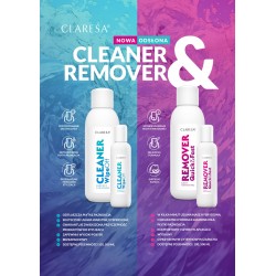 CLARESA Cleaner wipe off Odtłuszczacz do paznokci 100 ml