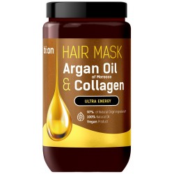 BIO NATURELL Maska do włosów z olejkiem arganowym z Maroka i kolagenem 946 ml