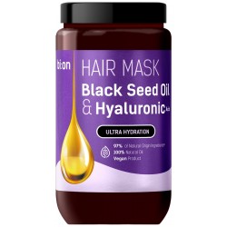 BIO NATURELL Maska do włosów z olejem z czarnuszki i kwasem hialuronowym 946 ml
