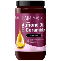 BIO NATURELL Maska do włosów ze słodkimi migdałami i ceramidami 946 ml