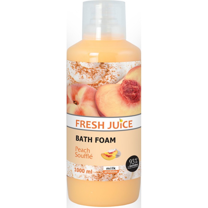 FRESH JUICE Płyn do kąpieli Brzoskwiniowy suflet 1000 ml