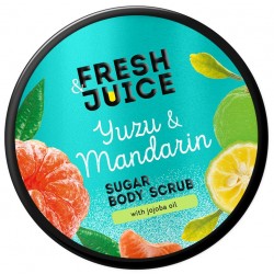 FRESH JUICE Cukrowy peeling do ciała Yuzu i mandarynka 200 ml