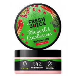 FRESH JUICE Masło do ciała Rabarbar i Żurawina 200 ml