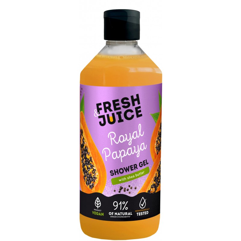 FRESH JUICE Żel pod prysznic Królewska Papaja 473 ml