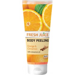 FRESH JUICE Peeling do ciała Pomarańcza i Cynamon 200 ml