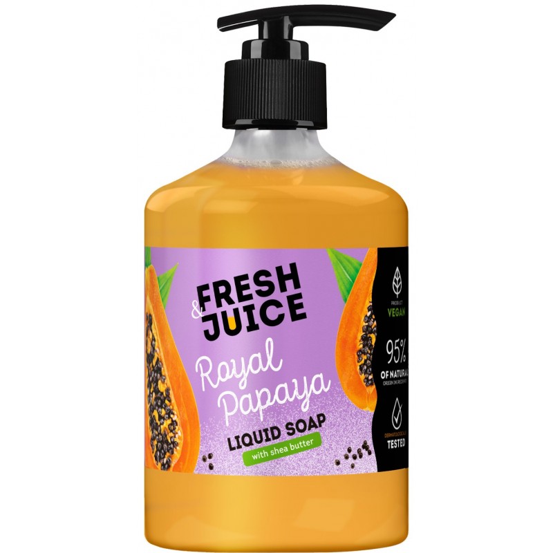 FRESH JUICE Mydło w płynie Królewska Papaja 460 ml