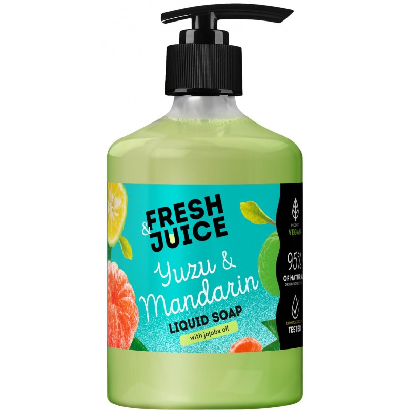 FRESH JUICE Mydło w płynie Yuzu i Mandarynka 460 ml
