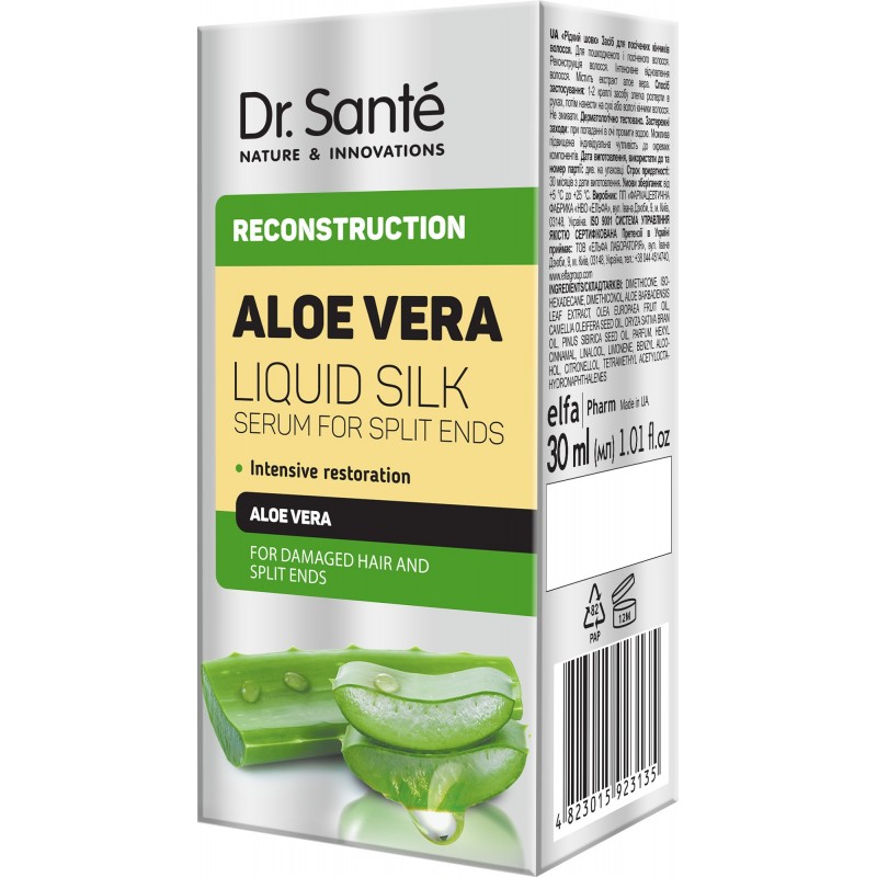 DR.SANTE H.C.Aloe Vera Serum d/rozdw. wł.30ml&