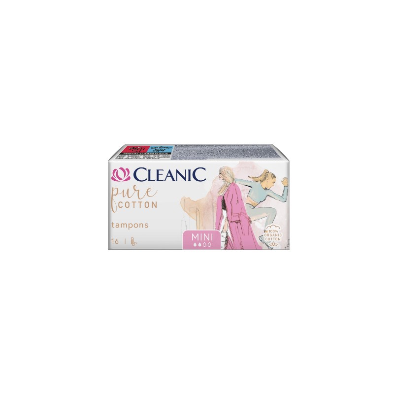 HARPER CLEANIC Tampony Pure Cotton Mini 16szt.