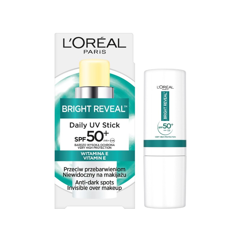 LOR DERMO BRIGHT REVEAL Sztyft UV SPF50+ 9ml&