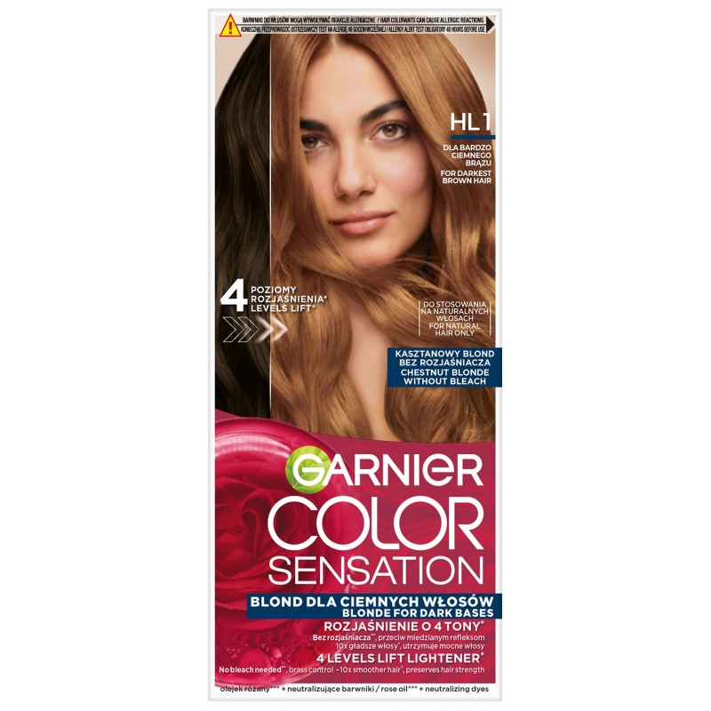 GAR COLOR SENSATION  HL1 6.31 Black Hair