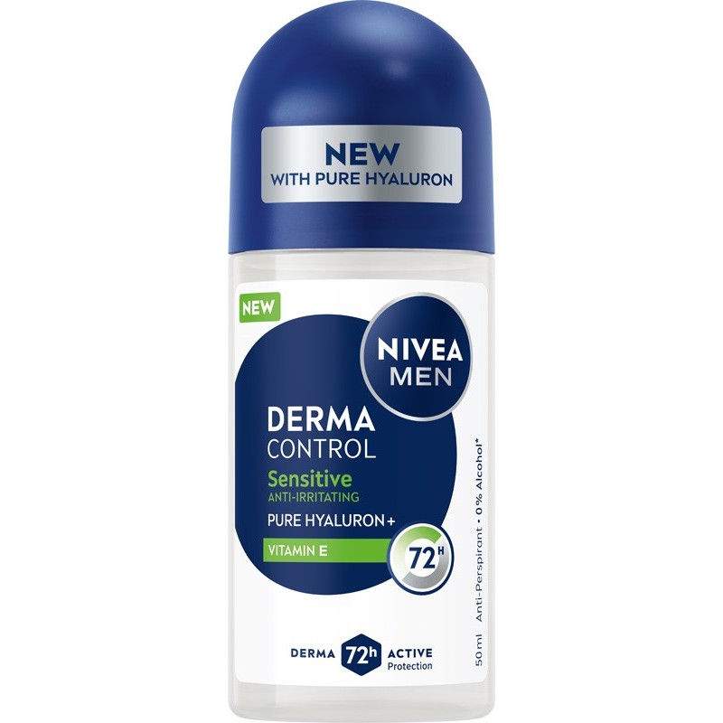 NIVEA Men Derma Control Sensitive Antyperspirant roll-on 50 ml