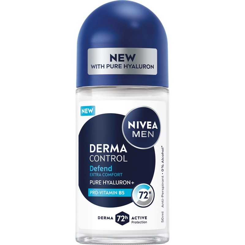 NIVEA Men Derma Control Defend Antyperspirant roll-on 50 ml