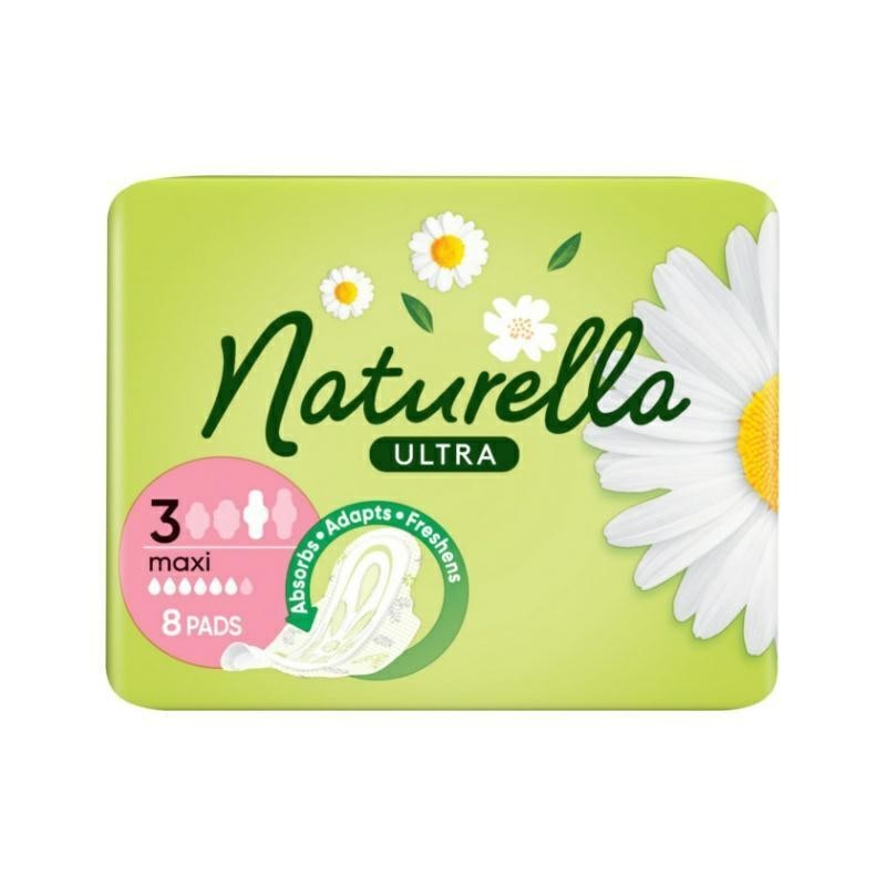 NATURELLA Ultra Podpaski Maxi ze skrzydełkami 1 op.-8 sztuk