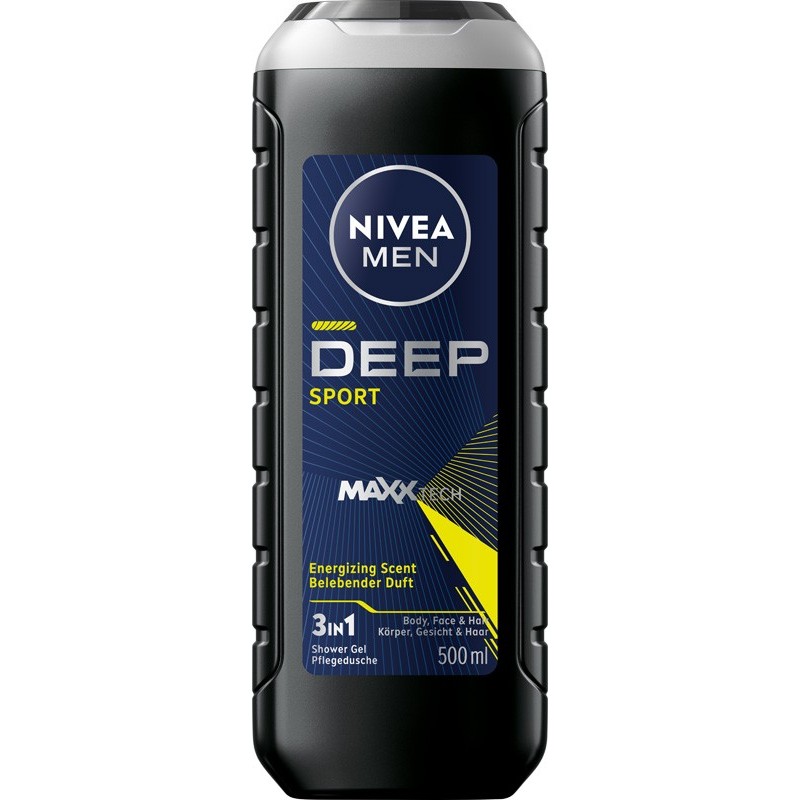 NIVEA Shower Men Żel pod prysznic Deep Sport 500 ml