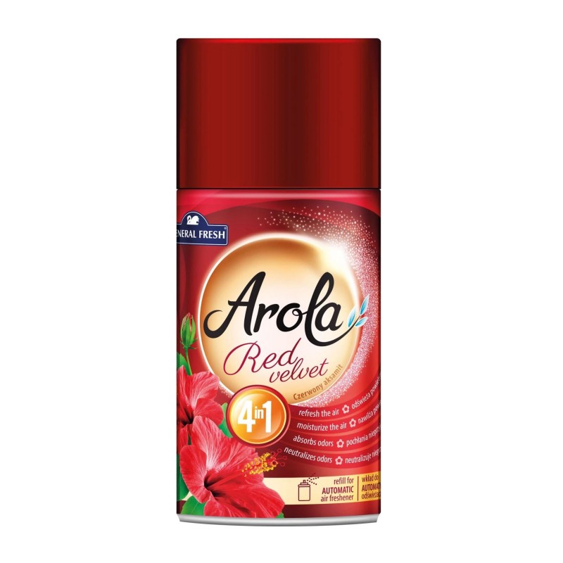 AROLA ODŚW. ZAPAS AUTOMAT 250ML CZERW. AKSAM