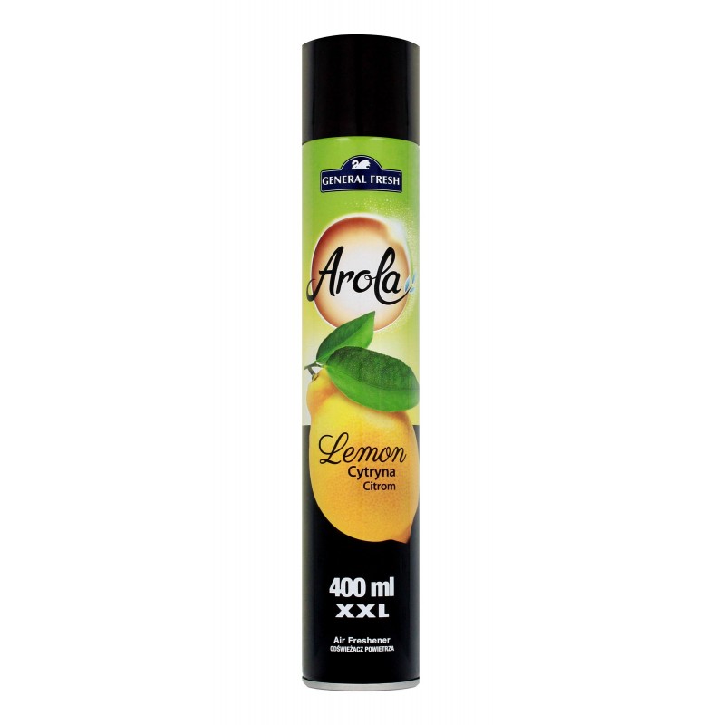 AROLA ODŚWIEŻACZ AEROZOL 400ML CYTRYNA