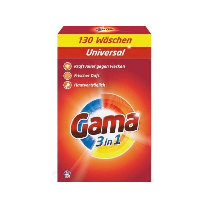 GAMA Proszek d/prania 7,8kg UNIWR