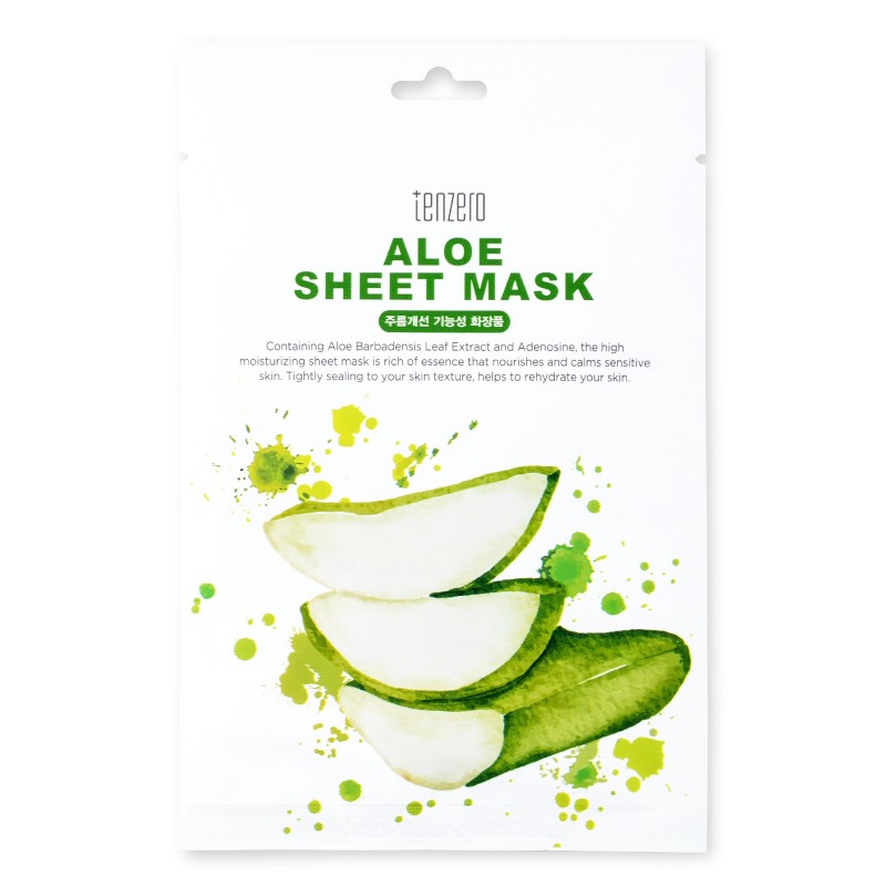 TENZERO maska w płachcie Aloes 25ml